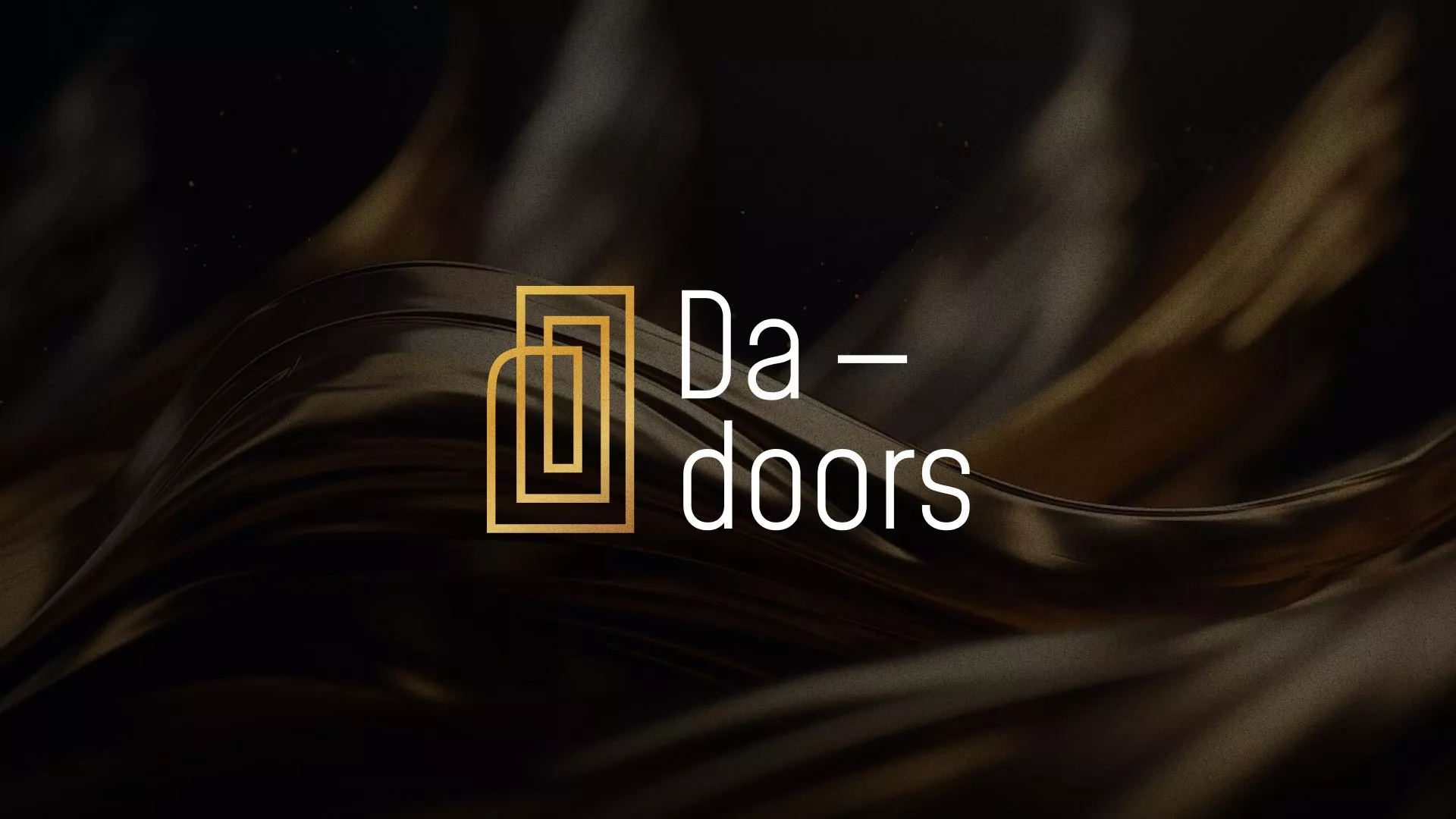Разработка логотипа для компании «DA-DOORS» в Усть-Куте